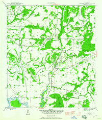 Wetappo Creek 1945 topographic map thumbnail