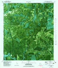 Wetappo Creek 1982 topographic map thumbnail