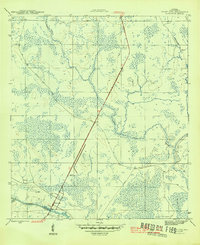 White City 1945 topographic map thumbnail