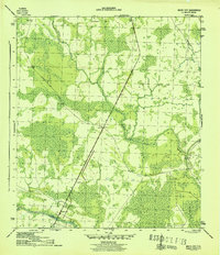 White City 1945 topographic map thumbnail