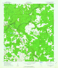 White Springs East 1961 topographic map thumbnail