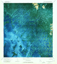 Whitewater Bay East 1972 topographic map thumbnail