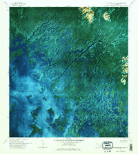 Whitewater Bay East 1972 topographic map thumbnail