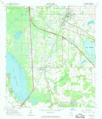 Wildwood 1967 topographic map thumbnail