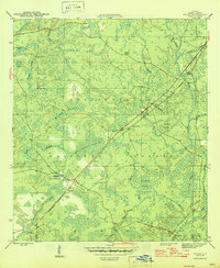 Wilma 1946 topographic map preview