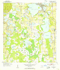 Windermere 1953 topographic map thumbnail