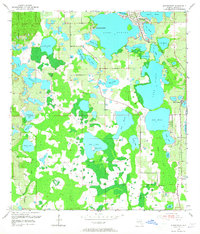 Windermere 1953 topographic map thumbnail