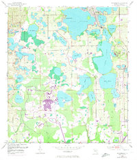 Windermere 1953 topographic map preview