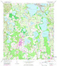 Windermere 1953 topographic map thumbnail