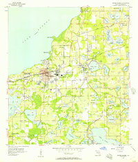 Winter Garden 1956 topographic map thumbnail