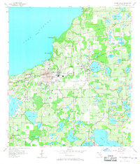 Winter Garden 1956 topographic map thumbnail