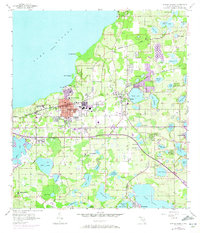 Winter Garden 1956 topographic map thumbnail