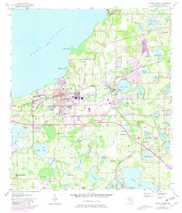 Winter Garden 1956 topographic map thumbnail