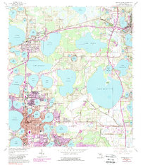 Winter Haven 1959 topographic map thumbnail
