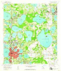 Winter Haven 1959 topographic map preview