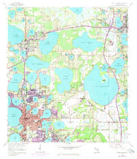 Winter Haven 1959 topographic map preview