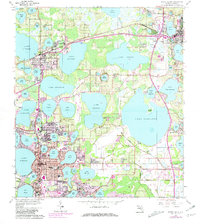 Winter Haven 1959 topographic map preview