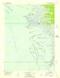 Withlacoochee Bay 1955 topographic map thumbnail