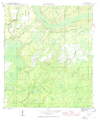 Woods 1945 topographic map preview