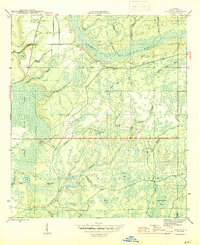 Woods 1945 topographic map preview