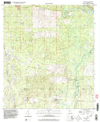 Woodville 1999 topographic map thumbnail