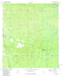 Woodville 1981 topographic map thumbnail