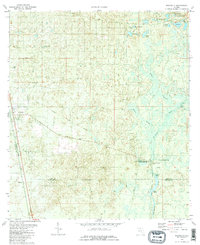 Woodville 1981 topographic map thumbnail