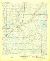 Youngstown 1945 topographic map preview