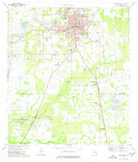 Zephyrhills 1975 topographic map thumbnail