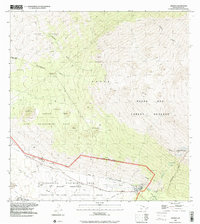 Ahumoa 1992 topographic map thumbnail