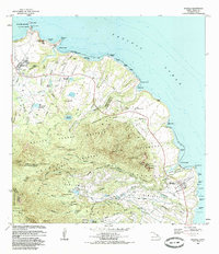 Anahola 1984 topographic map thumbnail
