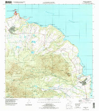 Anahola 1996 topographic map thumbnail