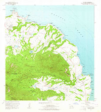 Anahola 1963 topographic map thumbnail