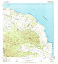 Anahola 1963 topographic map thumbnail