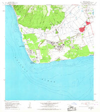 Ewa 1962 topographic map thumbnail