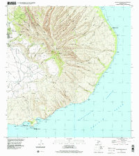 Haalelepaakai topographic map thumbnail