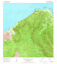 Haena 1965 topographic map thumbnail