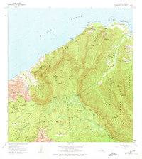 Haena 1965 topographic map thumbnail