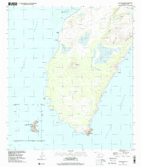 Halalii Lake topographic map thumbnail