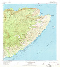 Halawa 1968 topographic map thumbnail
