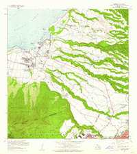 Haleiwa 1960 topographic map thumbnail
