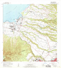 Haleiwa 1960 topographic map thumbnail