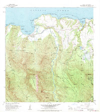 Hanalei 1963 topographic map thumbnail
