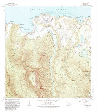 Hanalei 1983 topographic map thumbnail
