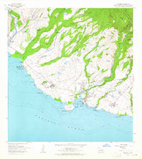 Hanapepe 1963 topographic map thumbnail