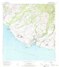 Hanapepe 1963 topographic map thumbnail