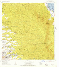 Hauula 1953 topographic map thumbnail