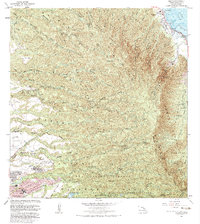 Hauula 1983 topographic map thumbnail