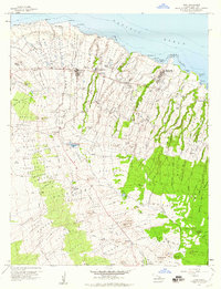Hawi 1957 topographic map thumbnail