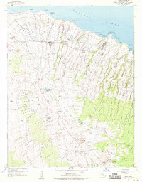 Hawi 1957 topographic map thumbnail